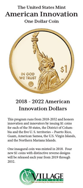 2022-2023 Catalog cover page with four coins featured on it