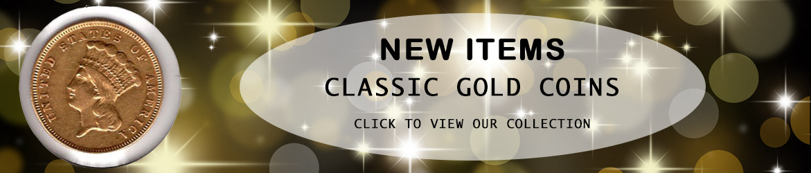 New collection of classic gold coins