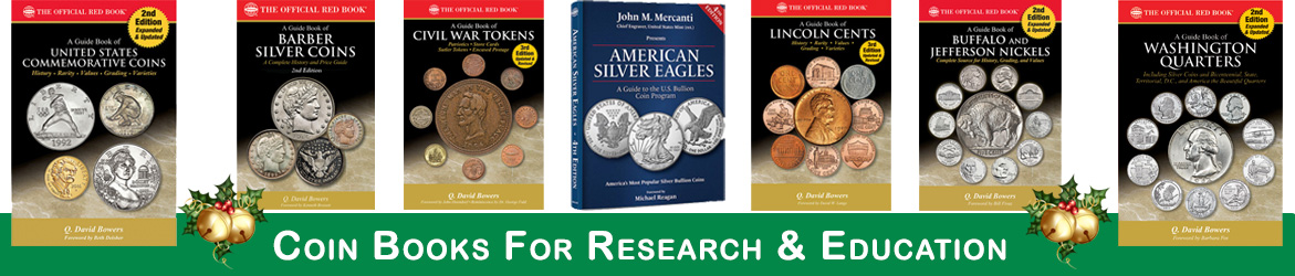 coin books for research and education
