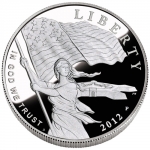 2012-P Star Spangled Banner Commemorative Silver Dollar (Proof)