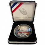 2020 Basketball Hall of Fame Colorized Silver Dollar Proof
