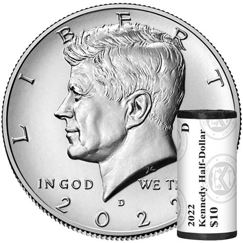 1974 P Kennedy Half Dollar BU Roll 20 Coins 