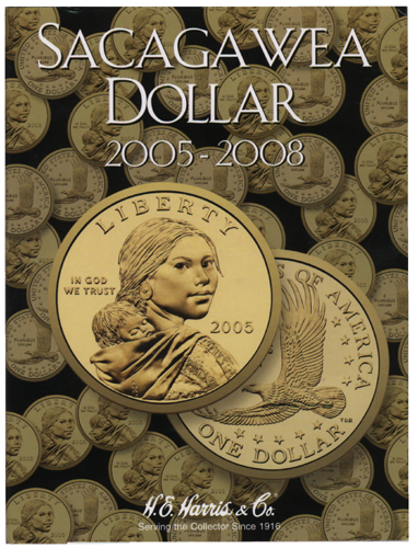 SACAGAWEA DOLLAR COIN FOLDER 2005-2008 