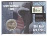 1991 Korean War Memorial Silver Dollar & Stamp Set