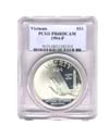 1994-P Vietnam Silver Dollar  PCGS  PR68